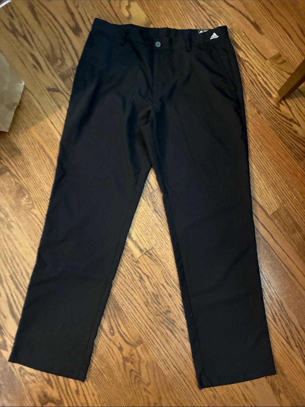 adidas Men’s Black Straight Adizero Golf Chinos Pants Size 34 x 32